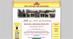 Desktop Screenshot of 5thaveauctions.co.za